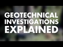 Geo technical investigation in Civil engineering